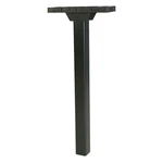 Gibraltar Mailboxes Patriot 46.9 In. Powder Coated Black Polymer Post. Fixed Price $68.65.