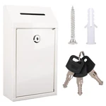 Metal Donation Box With Lock Ballot Drop Suggestion Wit.... Fixed Price $31.67.
