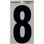 Hillman 844104 Black/silver Mylar Self-adhesive #8 Number 5 In. (pack Of 6). Fixed Price $7.87.