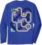 Car Train Playmat Rug Premium Fathers Day For Gift Long Sleeve T-shirt. Fixed Price $19.49.