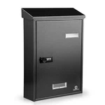Kingcephas Wall-mounted Mailbox With Combination Lock, Suggestion Box, Black. Fixed Price $66.44.
