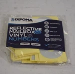 Rixfoma Reflective Mailbox Numbers Sticker Decal Self Adhesive Vinyl 3" & 4". Fixed Price $6.29.