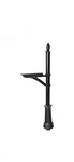 Architectural Mailboxes Hamilton Black In-ground Steel Post. Fixed Price $69.00.