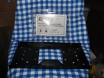 New Architectural Mail Box Black Galvanized Steel Base 0.8" 6" 11.8". Fixed Price $15.00.