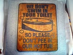 "don't Pee In Our Hot Tubl" Laser Engraved Sign ,birch Wood, New, Dorm, Office. Fixed Price $12.44.