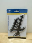 Hillman 845896, Number #4 - 5.5" Reflective Plastic Lot Of 2. Fixed Price $9.99.