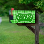 Custom Mailbox Magnetic Cover Plaid Design - PMBM18. Fixed Price $21.99.