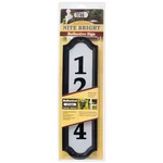 Reflective Address Plaque Sign Kit Wall Post Mailbox Mount House Number Plate. Fixed Price $33.43.