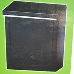 Gibraltar Townhouse Locking Steel Wall Mount Mailbox Black Vertical THVKB0001. Fixed Price $14.99.