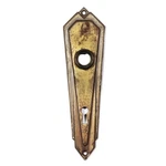 Antique Art Deco Door Plates, C. 1930, 21 Available, NDP505. Fixed Price $15.00.