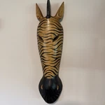 Giraffe Mask Wooden Hand Carved Tribal Wall Art Hanging Decor 20. Fixed Price $20.00.