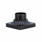 6790100 Pedestal Mount For Post Lantern, Textured Black Finish On Cast Aluminum. Fixed Price $29.83.