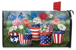 Briarwood Lane America In Bloom Mailbox Cover. Fixed Price $15.95.