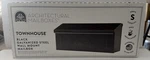 Architectural Mailboxes Townhouse Galvanized Steel, Wall-mount Black Small. Fixed Price $16.19.