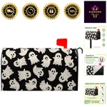 Spooky 21X18 Inch Magnetic Halloween Ghost Mailbox Cover For Outdoor Decor. Fixed Price $27.19.