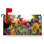 Dacawin Spring Mailbox Covers Magnetic 21X18INCH, Tulip. Fixed Price $21.70.