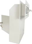 Secure Door Drop Box For Mail, Rent, And Keys - Locking Steel, White. Fixed Price $108.99.