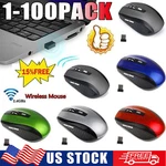 Wireless Optical Mouse Mice 2.4GHZ Usb Receiver For Laptop Pc Computer Dpi Lot. Fixed Price $291.19.