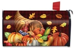 Briarwood Lane Fall Bounty Cornucopia Mailbox Cover. Fixed Price $15.95.