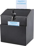 Xydled Suggestion Box With Lock Wall Mountable Metal Donation/ballot/voting. Fixed Price $31.32.