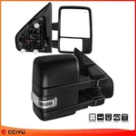 Towing Mirrors Pair Fits 04-2014 Ford F150 Power Heated Puddle Light Turn Signal. Fixed Price $167.99.