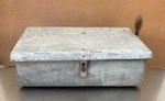 Vintage Country Steel Rural Farm Lock Us Mail Box. Fixed Price $135.00.