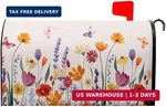 Spring Summer Flowers Mailbox Covers Magnetic Large Size 18X21 Inch Colorful. Fixed Price $11.36.