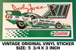 John Force Nhra Drag Racing Champion - Vintage Original Vinyl Decal Sticker. Fixed Price $7.33.