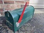 Farmhouse Galvanized Mailbox Msu Industrial Wedding Open Card. Fixed Price $29.99.