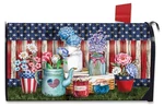Briarwood Lane American Picnic Rustic Magnetic Mailbox Cover. Fixed Price $15.95.
