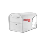 Architectural Mailboxes Oasis Classic Galvanized Steel Post Mount 6300W-10. Fixed Price $154.95.