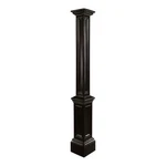 Pemberly Row Traditional Plastic Lamp Post Without Mount In Black. Fixed Price $168.44.