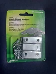 Hillman Flush Mount Hangers 1.75" X 1.5" #121158. Fixed Price $7.79.