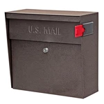 Locking Mailbox Wall Mount Medium Boss Metro Bronze High Security 7164. Fixed Price $90.00.
