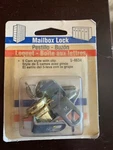 Mailbox Lock 5 Cam Style With Slip New! S-4634 Plpci. Fixed Price $5.99.