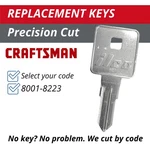 Craftsman Tool Box Key Chest Replacement 8001-8223. Fixed Price $7.99.