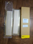 Qcaa Solid Brass Mail Slot, 13" X 3.625", Polished New With Back Plate. Fixed Price $50.00.