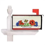 Floral Welcome Evergreen Mailbox Cover 56673. Fixed Price $10.99.