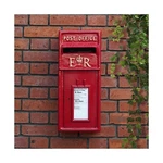 Post Royal Design Mailbox With Lock Wall Mounted Letterbox Cast Iron. Fixed Price $159.85.