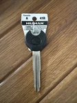 Hillman 87021 Brass #41R Universal Double Sided Blank Key Ford. Fixed Price $5.00.