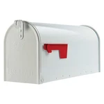 Architectural Mailboxes Elite White, Medium, Steel, Post Mount. Fixed Price $25.49.