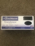 Postmaster Wall Mounted Townhouse Mailbox Steel Horizontal Black. Fixed Price $13.99.
