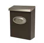 Architectural Wall Mount Mailbox Galvanized Steel Venetian Bronze Medium. Fixed Price $19.95.