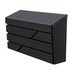 Yoobox Wall Mount Mailbox For House Outside Large Capacity Drop Galvanized. Fixed Price $85.04.