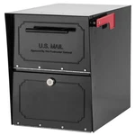 Architectural Mailboxes Extra Large Steel Locking Post Mount W/. Fixed Price $84.95.