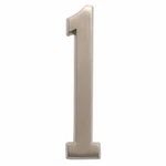 Distinctions Adhesive House Address Number 1, Nickel, In. - 843281. Fixed Price $16.09.