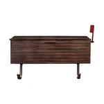 Oakland Living Copper Patriotic Metal Wall Mounted Mailbox With Outgoing. Fixed Price $37.14.