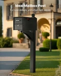 Vevor Post, 56 4 Inches, Aluminum In-ground Mounting Stan. Fixed Price $135.90.
