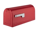 Architectural Mailboxes 7600R MB1 Post Mount Red With Silver Flag -.... Fixed Price $32.00.