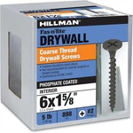Hillman 47126 X 1-5/8-INCH Coarse Thread Phillips Drive Drywall Screws, 10LB. Fixed Price $60.00.